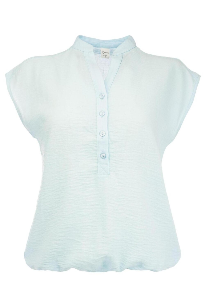 LUCIE SL WASHED CRINCLE WOVEN 25S4U28702 319 light blue
